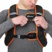 Жилет утяжелитель 10кг Zelart XB9300-10 черный-оранжевый Жилет утяжелитель 10кг Zelart XB9300-10 черный-оранжевый