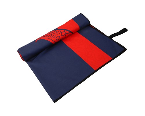 Полотенце для пляжа и бассейна из микрофибры UNDERSEA FRIENDS 4Monster T-MST 80х160см Синий-красный