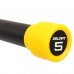 Бодибар Body Bar Zelart FI-4776-5 вес 5кг черный-желтый