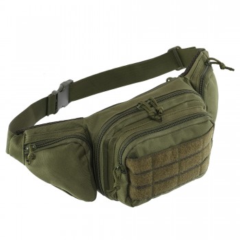 Сумка тактическая на пояс Military Rangers ZK-9101 размер 40х13х7см 3,6л Оливковый