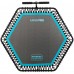 Фитнес батут для джампинга шестиугольный с ручкой LiveUp LP8251 ø135см черный-синий