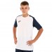 Футболка мужская Joma ACADEMY IV 101968-203 4XS-XL белый-темно-синий Белый-темно-синий