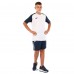 Футболка мужская Joma ACADEMY IV 101968-203 4XS-XL белый-темно-синий Белый-темно-синий