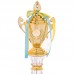 Кубок спортивный с ручками и крышкой SP-Sport GLORY C-K078A высота 31см золотой
