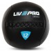 Мяч набивной медицинский для кроссфита WALL BALL LiveUp LP8103-12 12кг черный