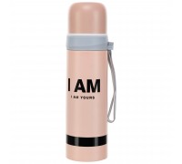 Термос стальной маленький WE ARE SP-Sport M-2577W 500мл Розовый