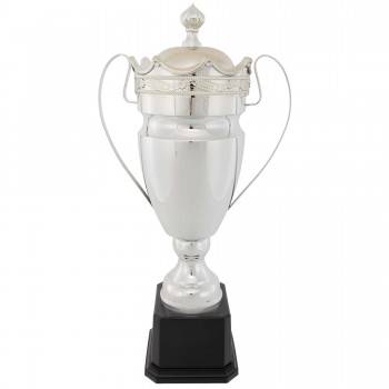 Кубок спортивный наградной SP-Sport Crown JZ2066A-1 высота 60см Серебряный