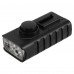 Фара велосипедная передняя с сигналом фонарик с USB зарядкой SP-Sport C-6794 черный