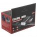 Фара велосипедная передняя с сигналом фонарик с USB зарядкой SP-Sport C-6794 черный