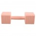 Гантели универсальные регулируемые с кнопочным механизмом смены веса ABS покрытие 2штHIGHQ SPORT TA-9219 2шт по 5кг розовый
