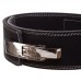Пояс для пауэрлифтинга кожаный ZELART SB-165175 ширина-10см размер-XS-XXL черный