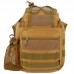 Сумка тактическая многоцелевая через плечо SILVER KNIGHT TY-155 размер 27x22x9см Хаки