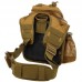 Сумка тактическая многоцелевая через плечо SILVER KNIGHT TY-155 размер 27x22x9см Хаки