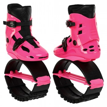 Фитнес джамперы профессиональные SP-Sport Kangoo Jumps SK-4571 размер 35-43 Розовый-черный