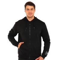 Кофта спортивная на молнии с капюшоном Joma URBAN STREET 104110-100 S-2XL черный Черный