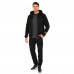 Кофта спортивная на молнии с капюшоном Joma URBAN STREET 104110-100 S-2XL черный Черный