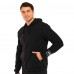 Кофта спортивная на молнии с капюшоном Joma URBAN STREET 104110-100 S-2XL черный Черный