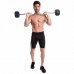 Штанга фиксированная изогнутая обрезиненная Rubber Hexagon Barbell Zelart TA-6231-25 длина-95см 25кг черный