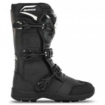 Мотоботы Кроссовые высокие SCOYCO MT086WP размер 39-45 черный Черный
