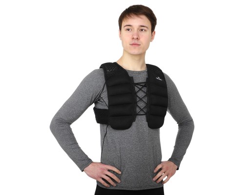 Жилет утяжелитель 5кг Zelart FI-3845-5 черный