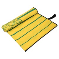 Полотенце для пляжа и бассейна из микрофибры UNDERSEA FRIENDS 4Monster T-MST 80х160см Желтый-зеленый