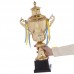 Кубок спортивный с ручками и крышкой SP-Sport HEIGHT G104A высота 54см золотой