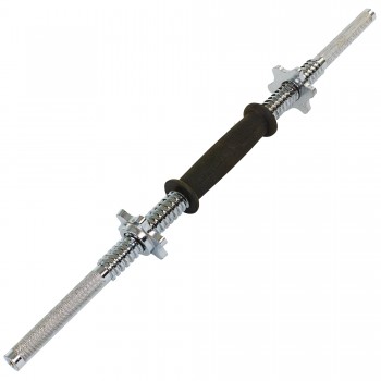 Гриф гантельный многофункциональный SHUANG CAI SPORTS TA-8047 длина 60см диаметр 25мм вес 1,6кг хром Гриф гантельный многофункциональный SHUANG CAI SPORTS TA-8047 длина 60см диаметр 25мм вес 1,6кг хром