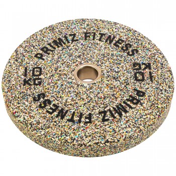 Бамперные диски из структурной резины Bumper Plates Record TA-4787-10 51мм 10кг серый