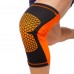 Наколенник бандаж эластичный SP-Sport неопреновый SP-Sport BC-5664 M-XL 1шт Черный-оранжевый