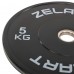 Бамперные диски резиновые Bumper Plates Zelart TA-4790-5 51мм 5кг черный-серый