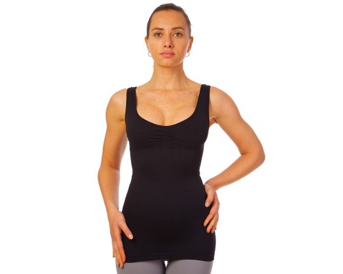 Майка утягивающая (корректирующая) Sibote Thin vest ST-9161 S-3XL Черный