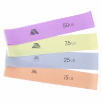 Набор резинок для упражнений ленты сопротивлений LOOP BANDS SP-Sport FI-9171 4шт