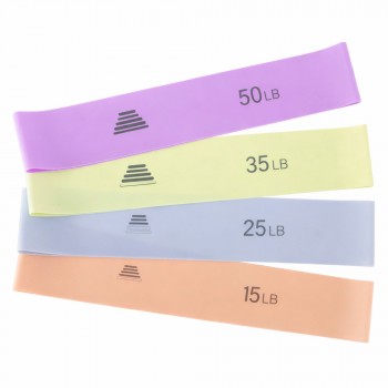 Набор резинок для упражнений ленты сопротивлений LOOP BANDS SP-Sport FI-9171 4шт