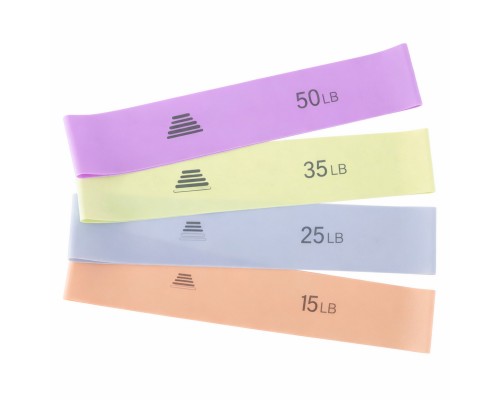 Набор резинок для упражнений ленты сопротивлений LOOP BANDS SP-Sport FI-9171 4шт