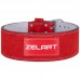 Пояс атлетический кожаный ZELART SB-165159 ширина-10см размер-XS-XXL красный