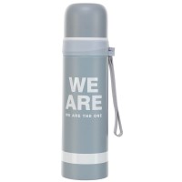Термос стальной маленький WE ARE SP-Sport M-2577W 500мл Серый