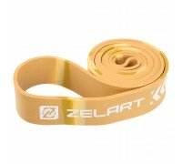 Резина петля для подтягиваний и тренировок лента силовая Zelart POWER BANDS FI-7695-4 хаки-камуфляж