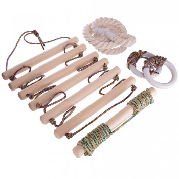 Навесной набор для шведской стенки SP-Planeta L-0504 дерево Навесной набор для шведской стенки SP-Planeta L-0504 дерево