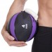 Мяч медицинский Tornado Ball Zelart на веревке FI-5709-4 4кг черный-фиолетовый