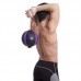 Мяч медицинский Tornado Ball Zelart на веревке FI-5709-4 4кг черный-фиолетовый