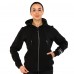 Кофта спортивная женская на молнии с капюшоном Joma URBAN STREET 902423-100 S-L черный Черный