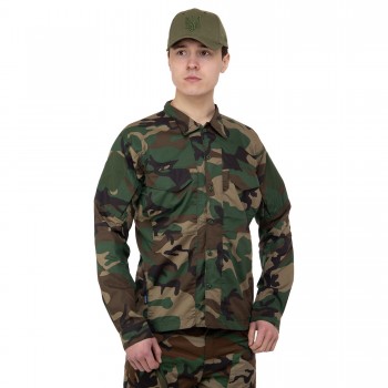 Китель тактический Military Rangers ZK-JK6006 размер L-4XL Камуфляж Woodland