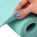 Коврик для йоги и фитнеса резина двухслойный Record FI-3868 183x68x0,4см Мятный