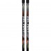 Лыжи беговые детские в комплекте с палками Zelart SK-0881-110B Черный-салатовый-оранжевый