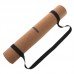 Коврик для йоги Пробковый каучуковый двухслойный Yoga mat Record FI-7156-10 183x61мx0.4cм коричневый