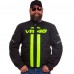 Мотокуртка с защитой DAINESE VR-46 M-L черный-салатовый