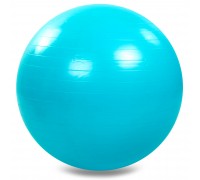 Фитбол мяч для фитнеса глянцевый Zelart FI-1981-75 ø75см Голубой