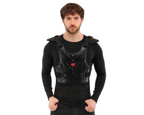 Мотопанцирь для защиты спины и груди SP-Sport MS-4947 черный