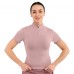 Футболка компрессионная на молнии женская SP-Sport JYWD018 S-XL Лиловый
