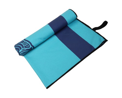 Полотенце для пляжа и бассейна из микрофибры UNDERSEA FRIENDS 4Monster T-MST 80х160см Синий-темно-синий